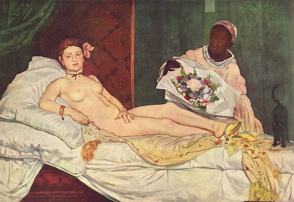 Olympia, de Édouard Manet, 1863